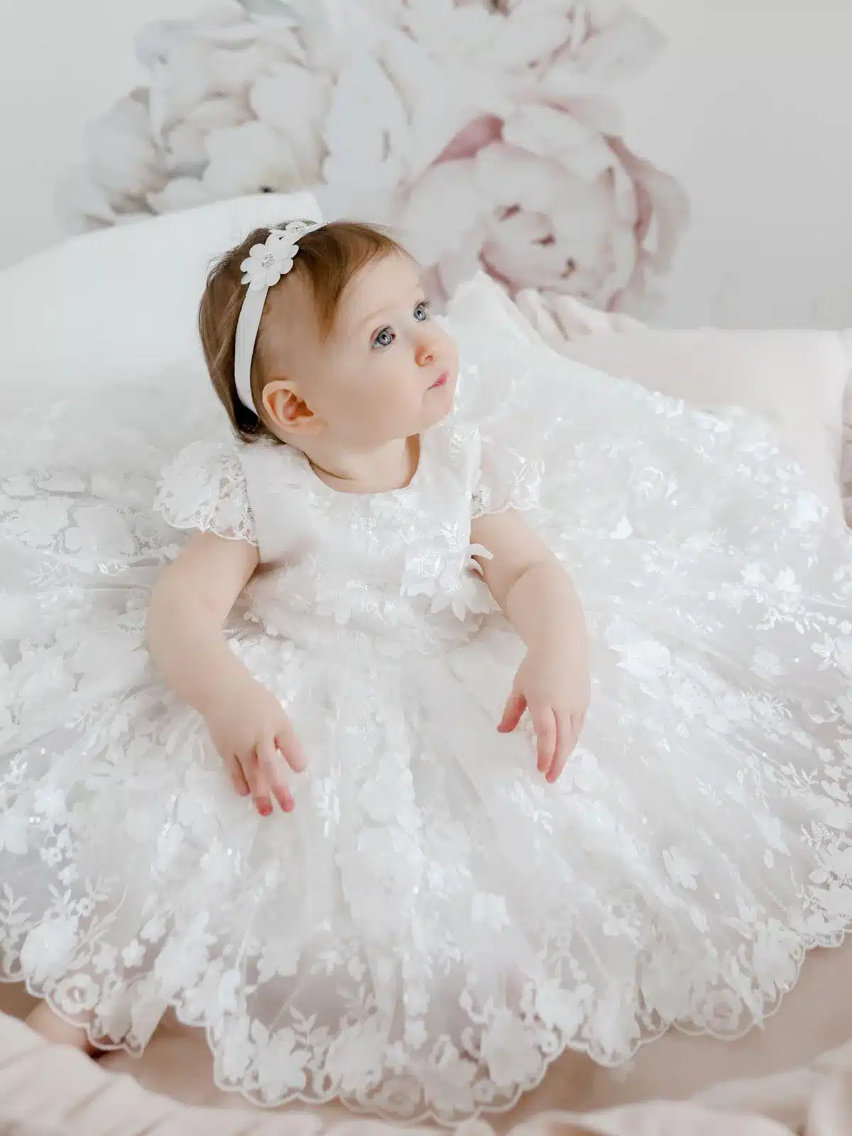 Baptism gown Baptism Dress | Rosie-B120 - Beautiful ceremony dress delivered to Leicester and across the UK