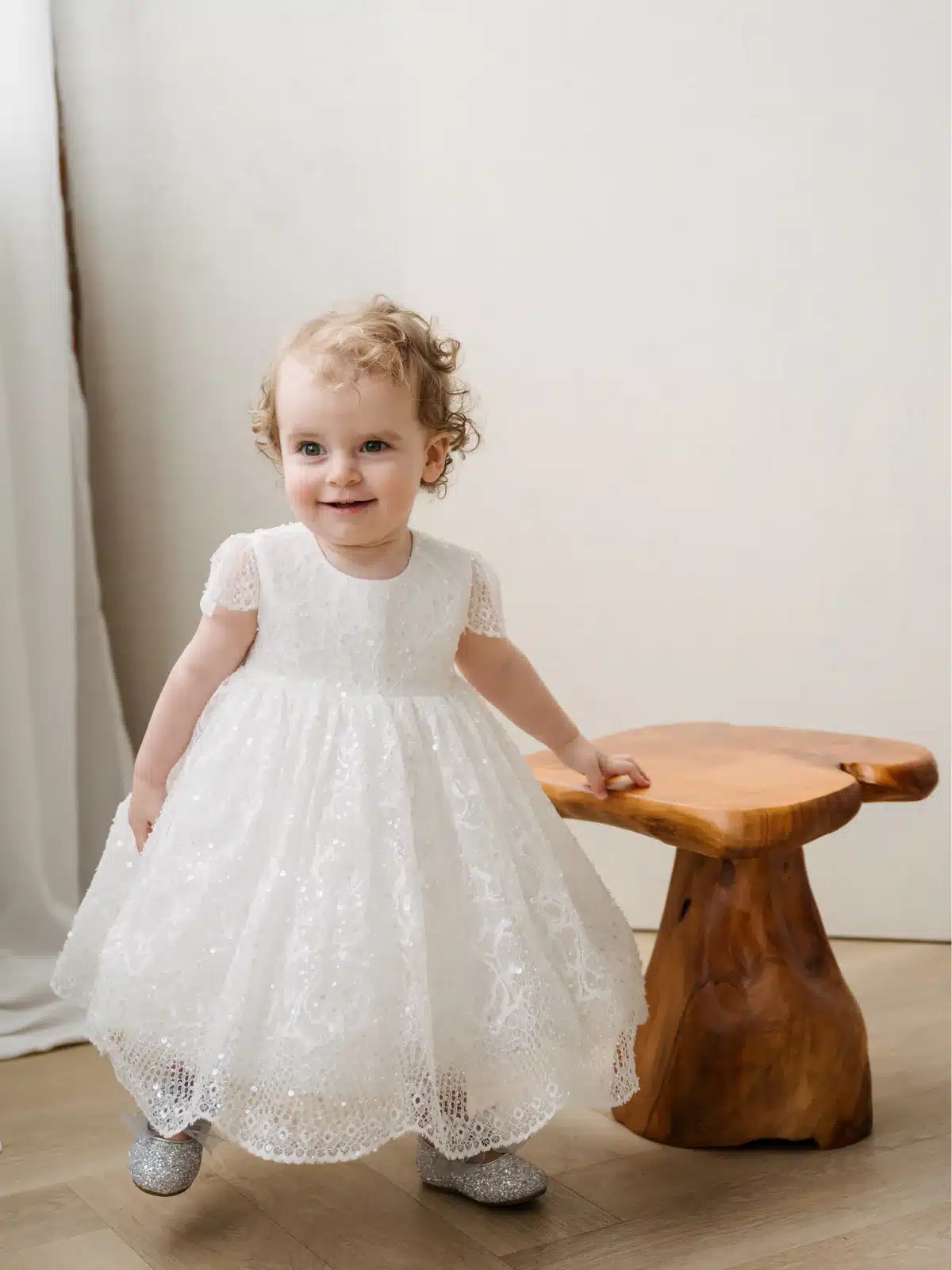 Baptism gown Baptism Dress | Chestnut - BS51 - Beautiful ceremony dress delivered to Oxford and across the UK