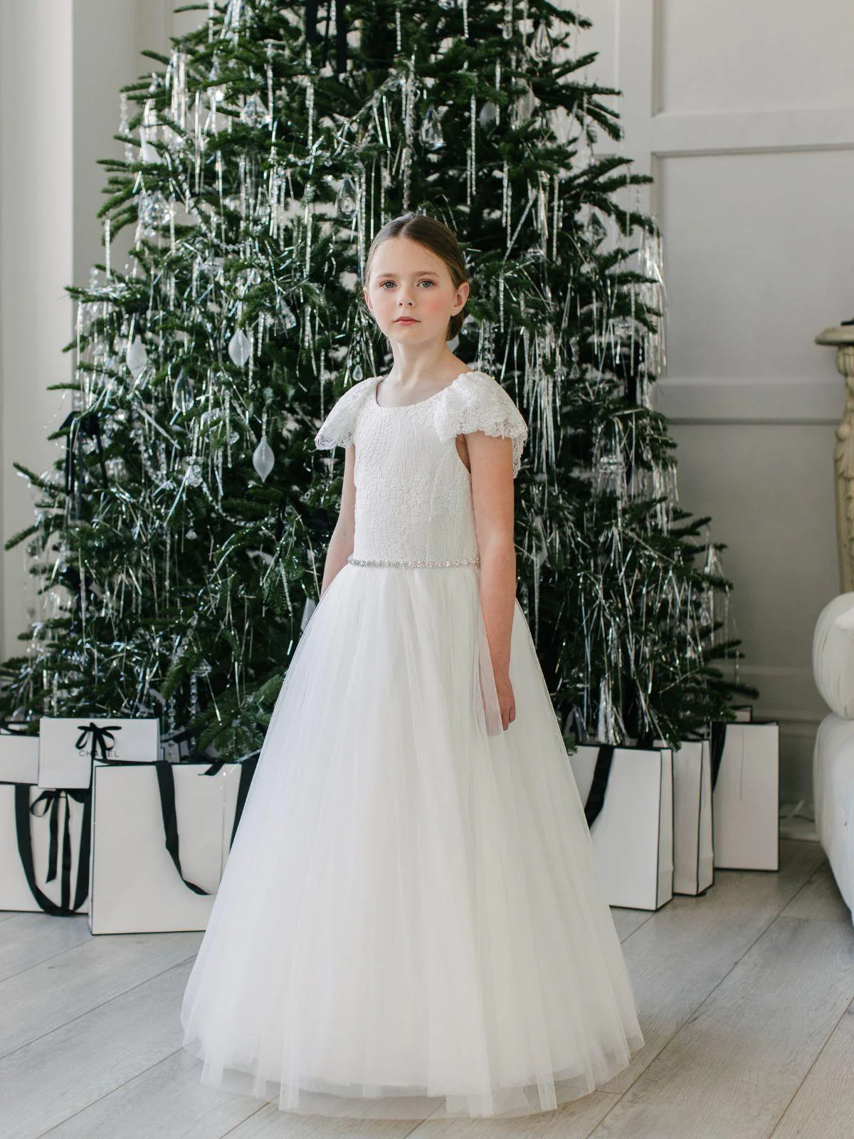 First Communion dress Ceremony Wear | Lori - DS12 - Beautiful ceremony dress delivered to Cambridge and across the UK