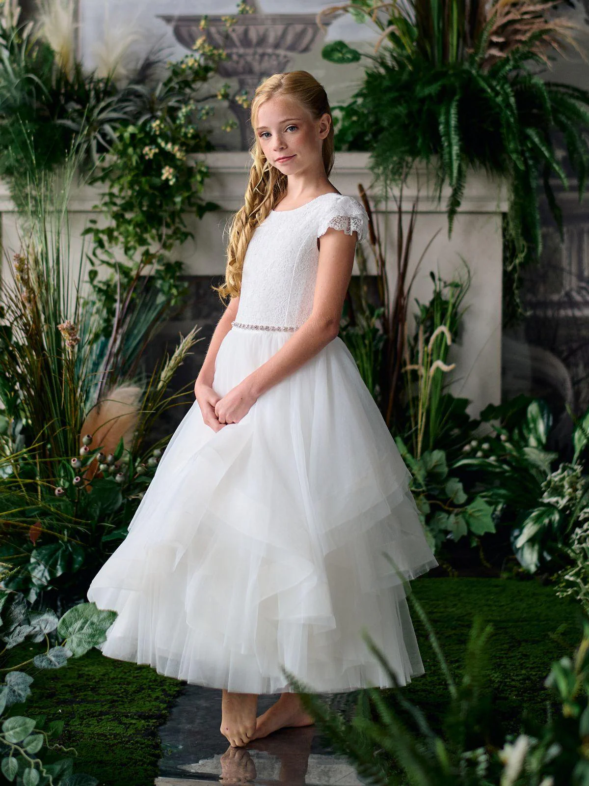 First Communion dress Ceremony Wear | Annie - ES06 - Beautiful ceremony dress delivered to Glasgow and across the UK