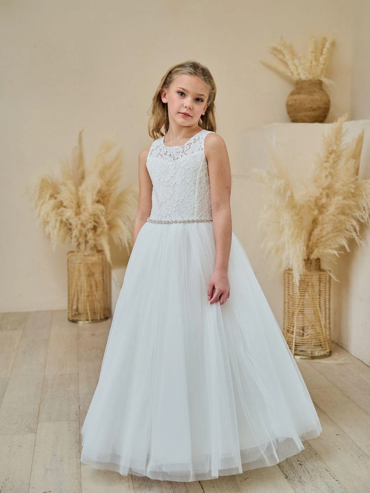 First Communion dress Ceremony Wear | Leah - ES09 - Beautiful ceremony dress delivered to Oxford and across the UK