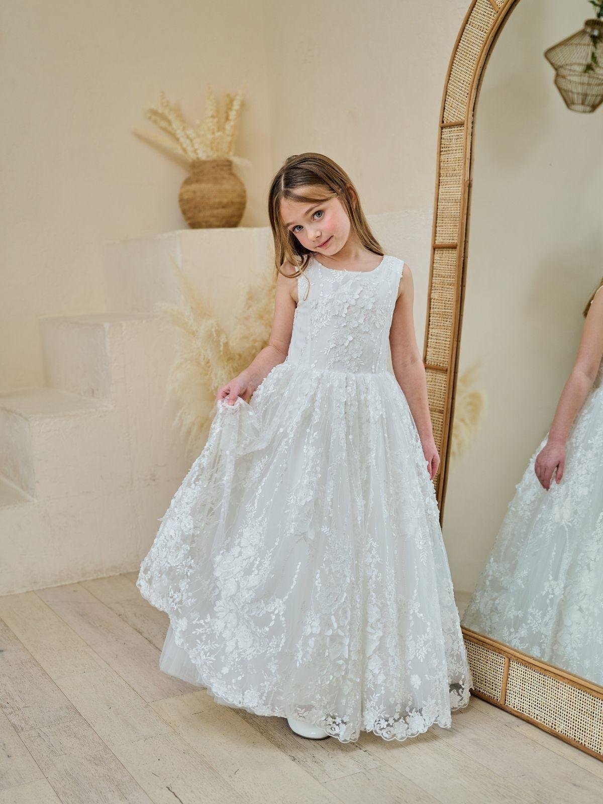 First Communion dress Ceremony Wear | Destiny - ES20 - Beautiful ceremony dress delivered to Belfast and across the UK