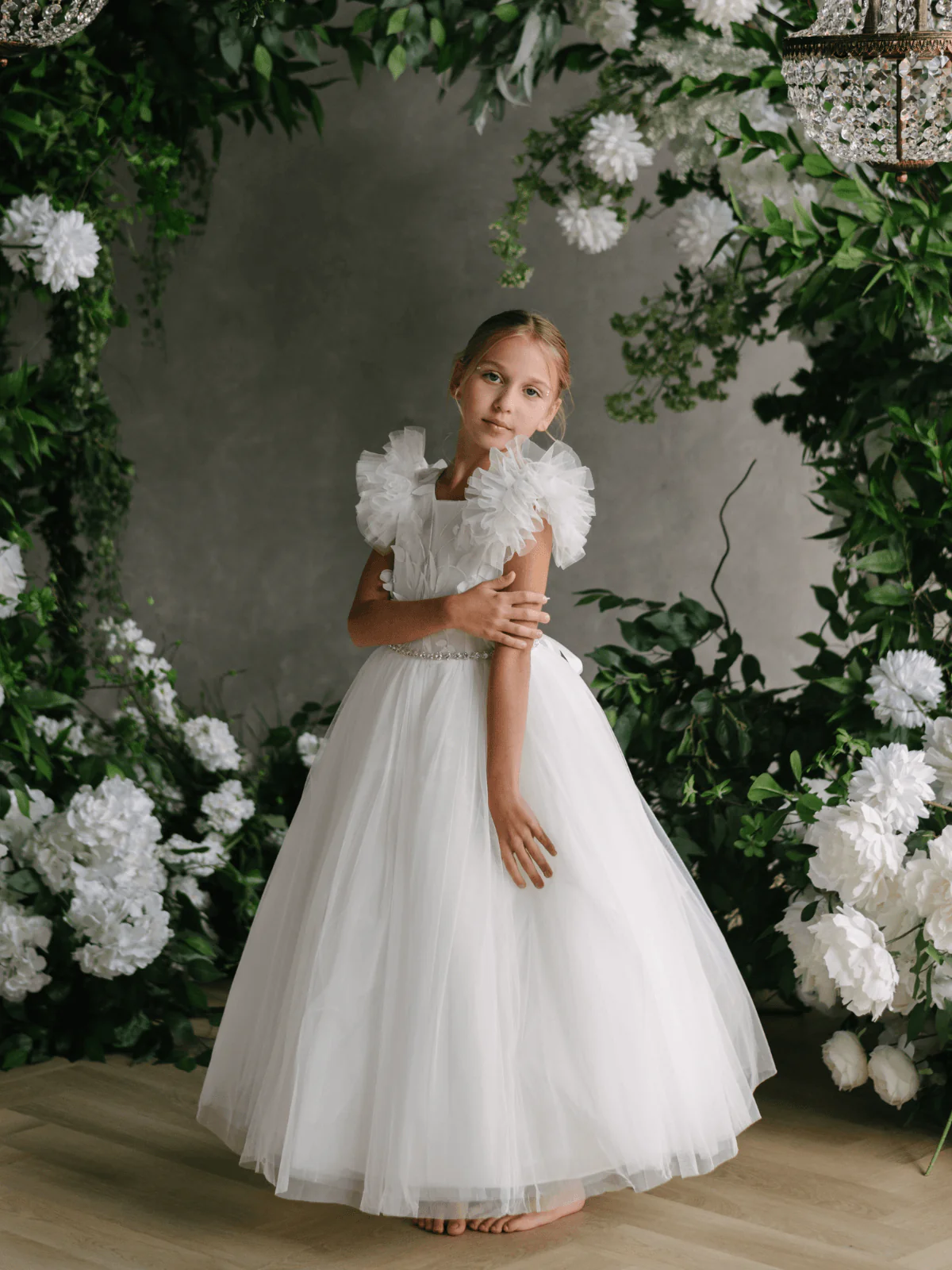 First Communion dress Ceremony Wear | Jasmine - GS11 - Beautiful ceremony dress delivered to Leeds and across the UK