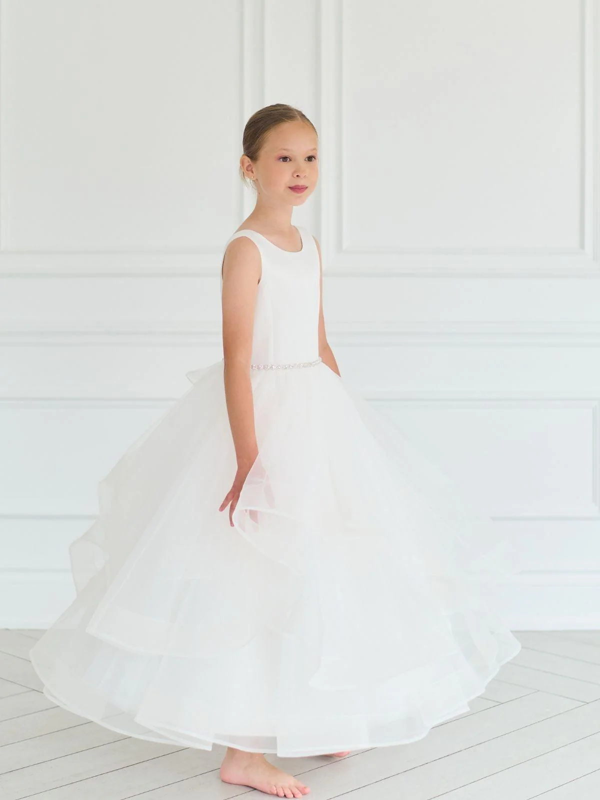 Ceremony Wear | Annabelle - GS401 - Ceremony Wear communion dress with sleeves UK - Ceremony Wear | Annabelle - GS401 available in Edinburgh and nationwide delivery