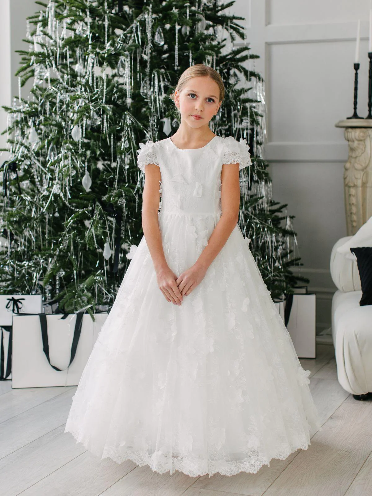 First Communion dress Ceremony Wear | Sienna - GS62 - Beautiful ceremony dress delivered to Leicester and across the UK