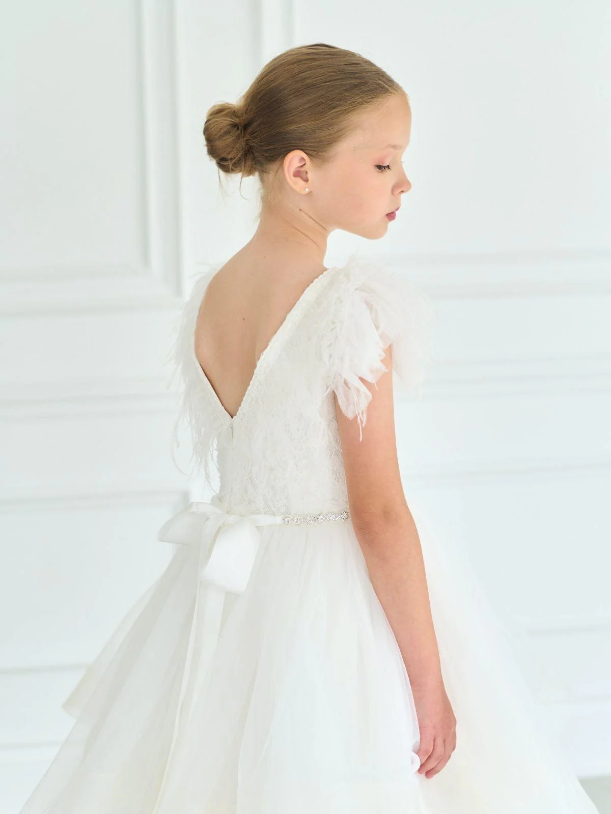 First Communion dress Ceremony Wear | Audrey - GS72 - Beautiful ceremony dress delivered to Cardiff and across the UK