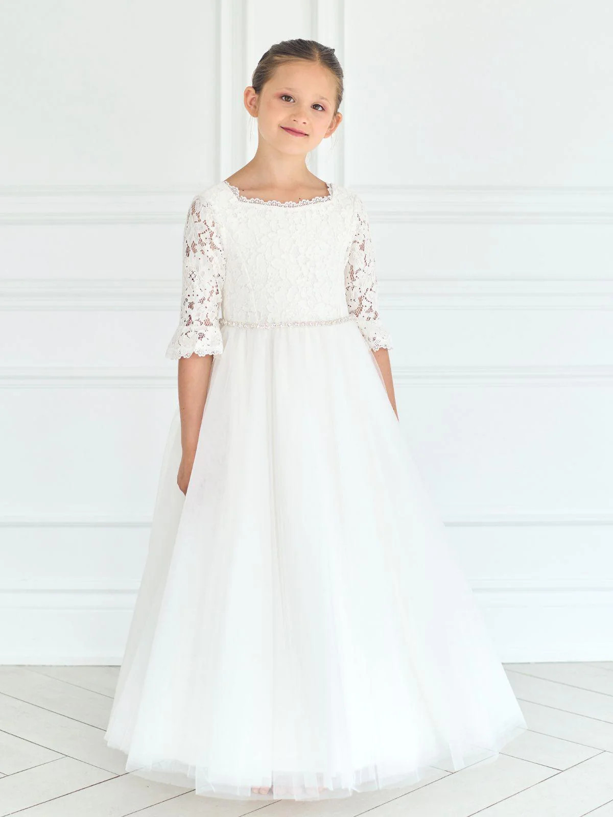 First Communion dress Ceremony Wear | Ruby - GS74 - Beautiful ceremony dress delivered to Cambridge and across the UK