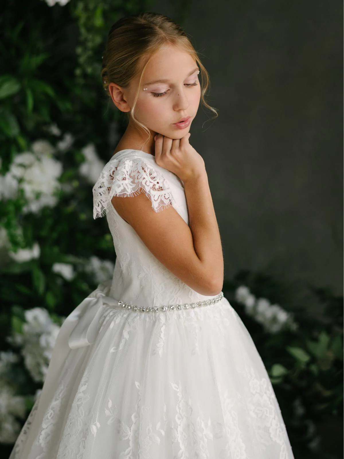 First Communion dress Ceremony Wear | Margaret - GS78 - Beautiful ceremony dress delivered to London and across the UK