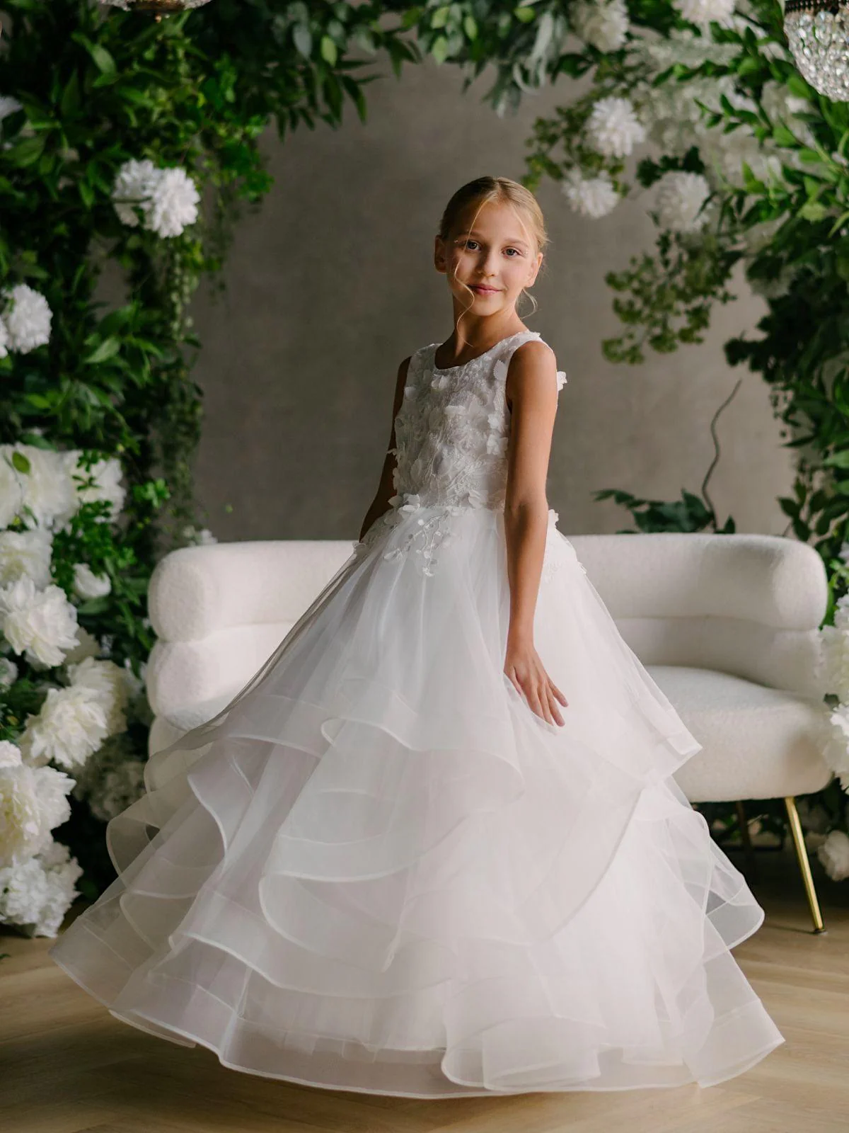 First Communion dress Ceremony Wear | Sophia - GS86 - Beautiful ceremony dress delivered to Manchester and across the UK