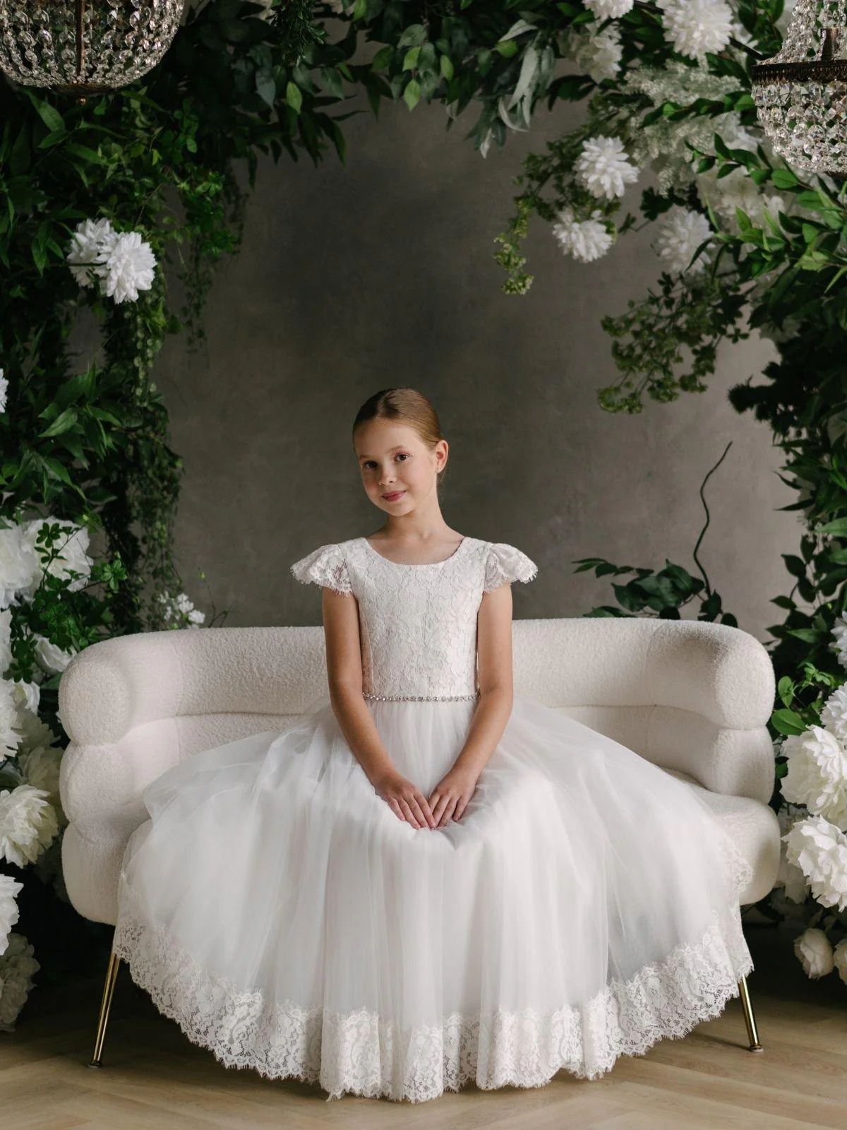 First Communion dress Ceremony Wear | Carla - GS907 - Beautiful ceremony dress delivered to Nottingham and across the UK