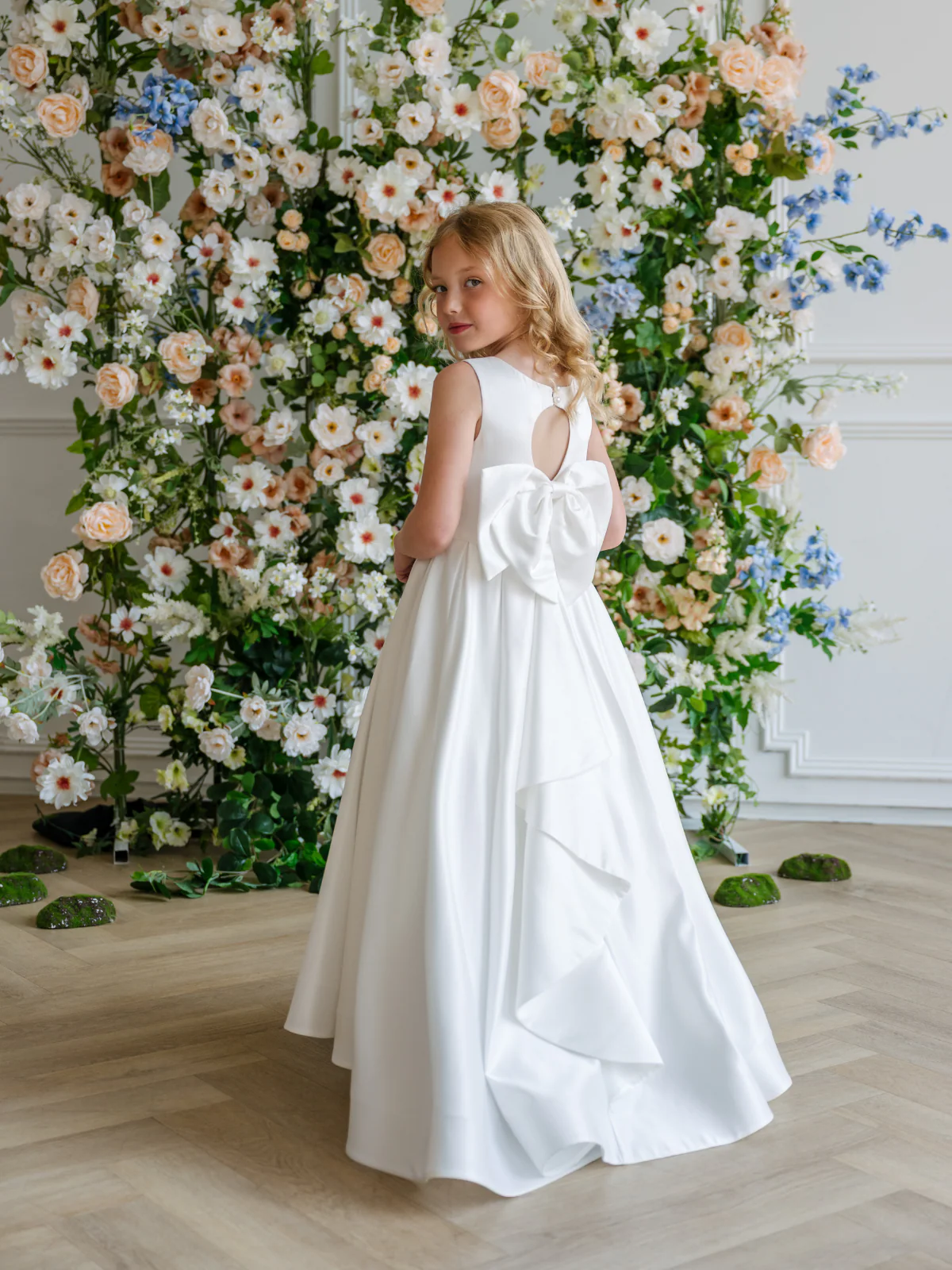 Ceremony Wear | Penelope - JK09 - Flower Girl Dress UK junior bridesmaid dress UK - Ceremony Wear | Penelope - JK09 for weddings in Leicester and UK wide