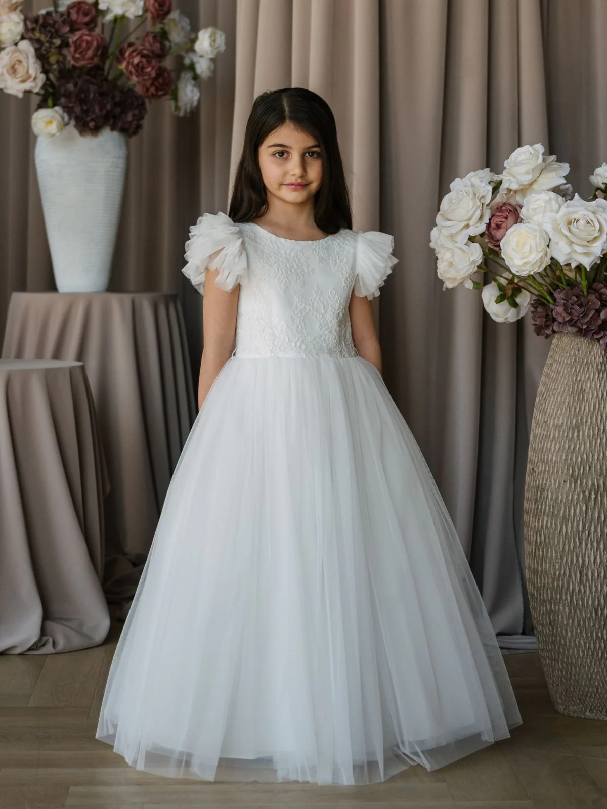 First Communion dress Ceremony Wear | Morgan - SK03 - Beautiful ceremony dress delivered to Sheffield and across the UK