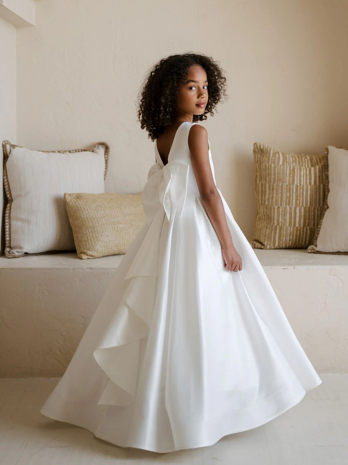 First Communion dress Ceremony Wear | Kinsley - SK06 - Beautiful ceremony dress delivered to Newcastle and across the UK
