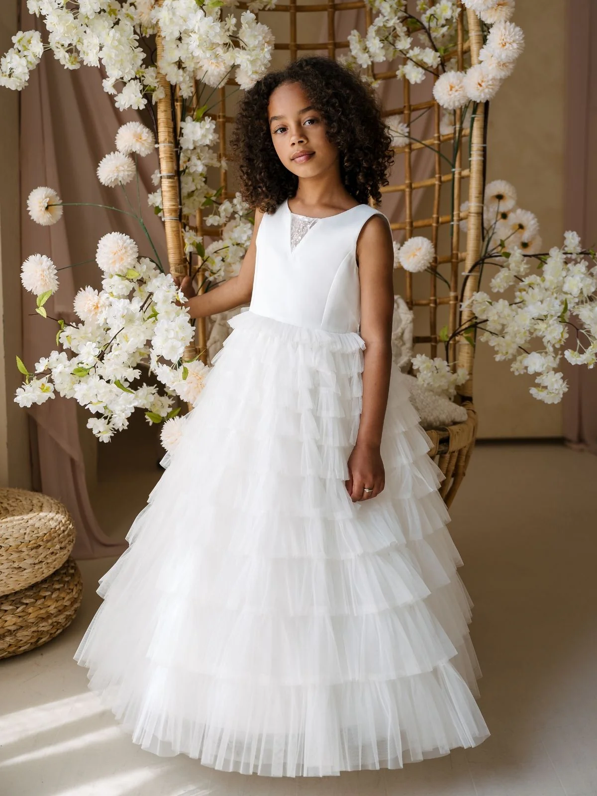 First Communion dress Ceremony Wear | Winnie - SK08 - Beautiful ceremony dress delivered to Belfast and across the UK