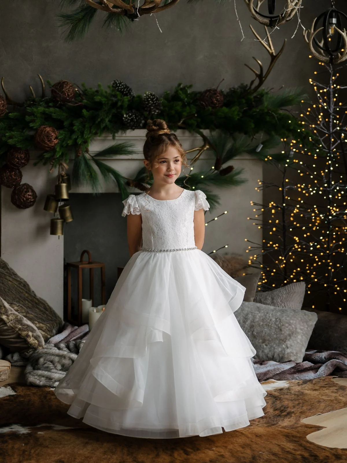 First Communion dress Ceremony Wear | Kate - SK41 - Beautiful ceremony dress delivered to Glasgow and across the UK