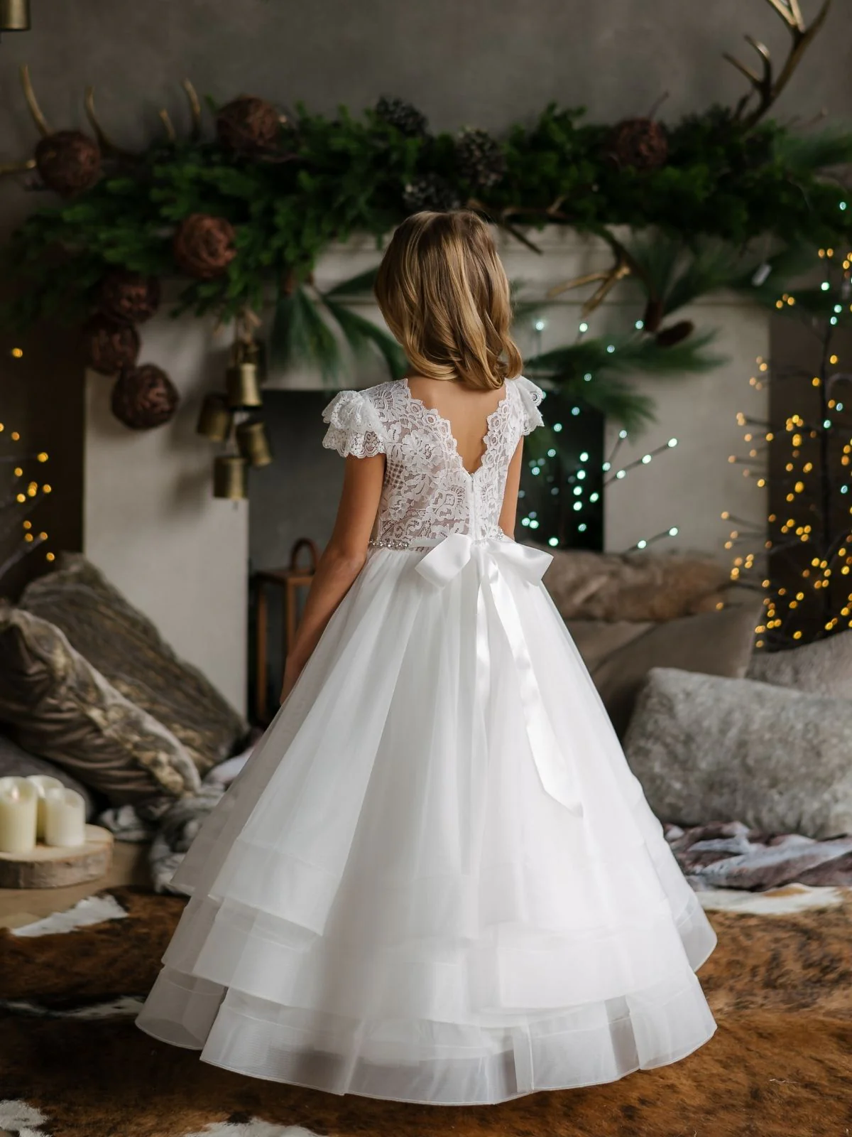 First Communion dress Ceremony Wear | Thompson - SK45 - Beautiful ceremony dress delivered to Bristol and across the UK