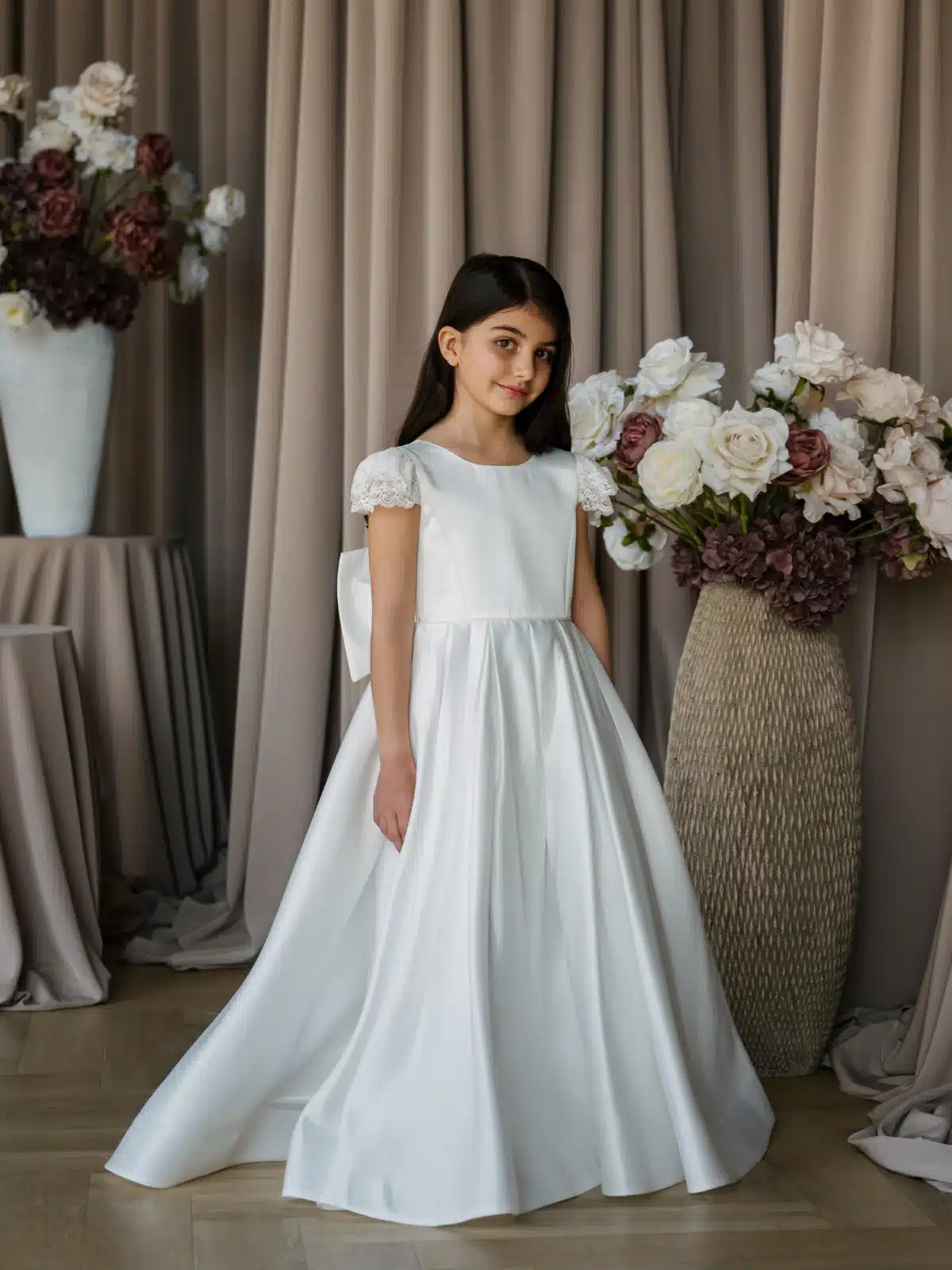 First Communion dress Ceremony Wear | Quinn - SK60 - Beautiful ceremony dress delivered to Belfast and across the UK