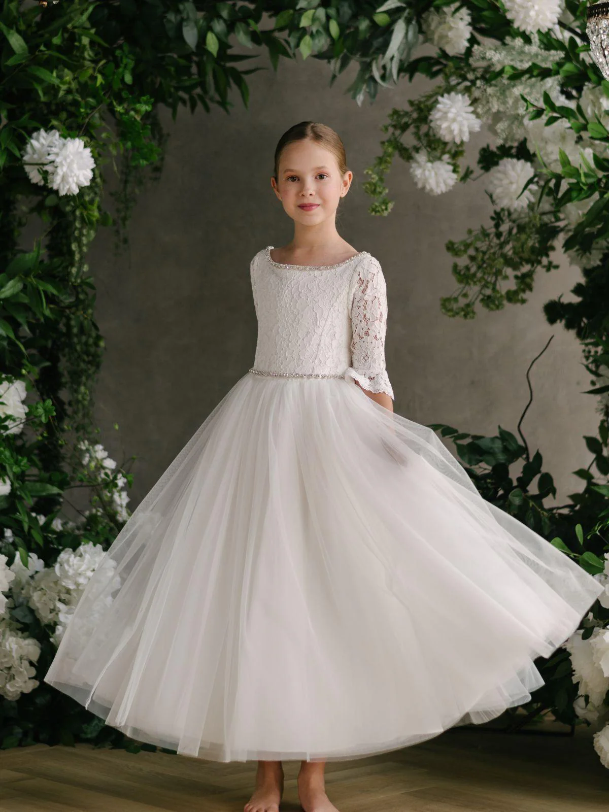 First Communion dress Ceremony Wear | Miley - XGS06 - Beautiful ceremony dress delivered to Leeds and across the UK
